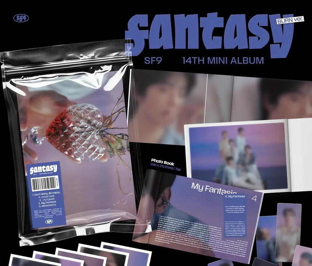 [후즈팬 스토어] SF9 - 미니 14집/FANTASY(CD) (SUN ver. / BURN ver.) 상세페이지 7